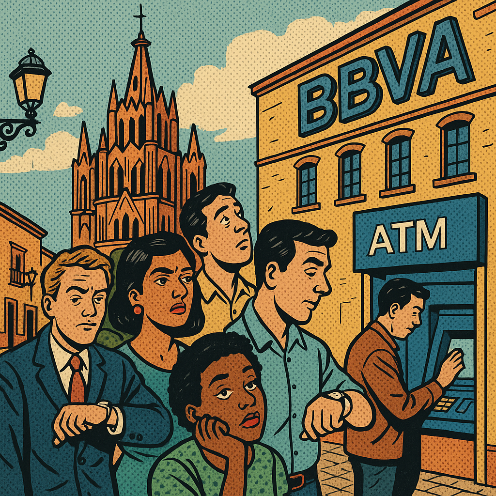 Servicios disponibles en sucursales