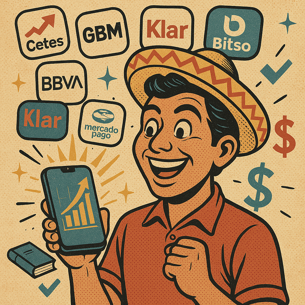 Las mejores apps para inversionistas principiantes en México que te ayudarán a crecer tu dinero