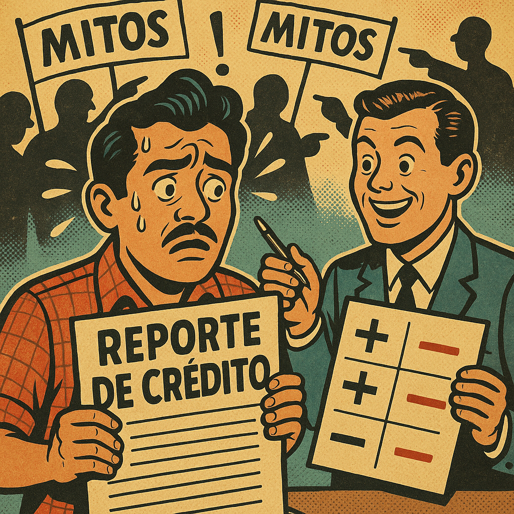 Mitos comunes sobre el buró de crédito en México que te sorprenderán