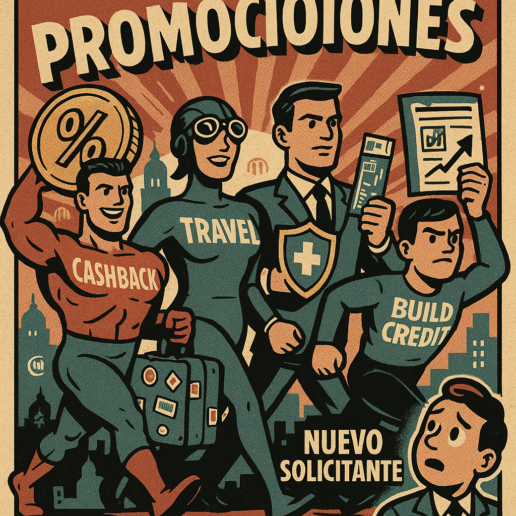 Tarjetas que sí te van a aprobar: guía de promociones bancarias para el mexicano inteligente