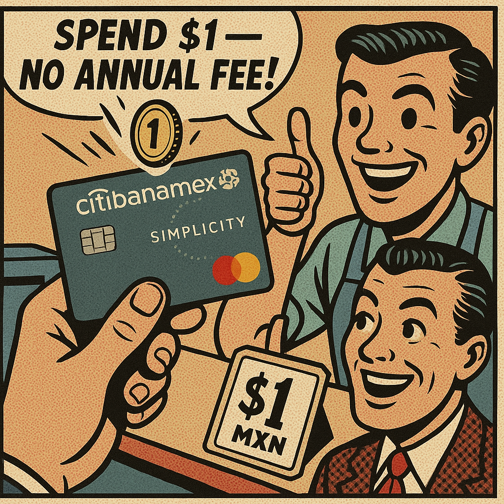 Tarjeta Simplicity Citibanamex: Sin anualidad y MSI (pero sin complicaciones)