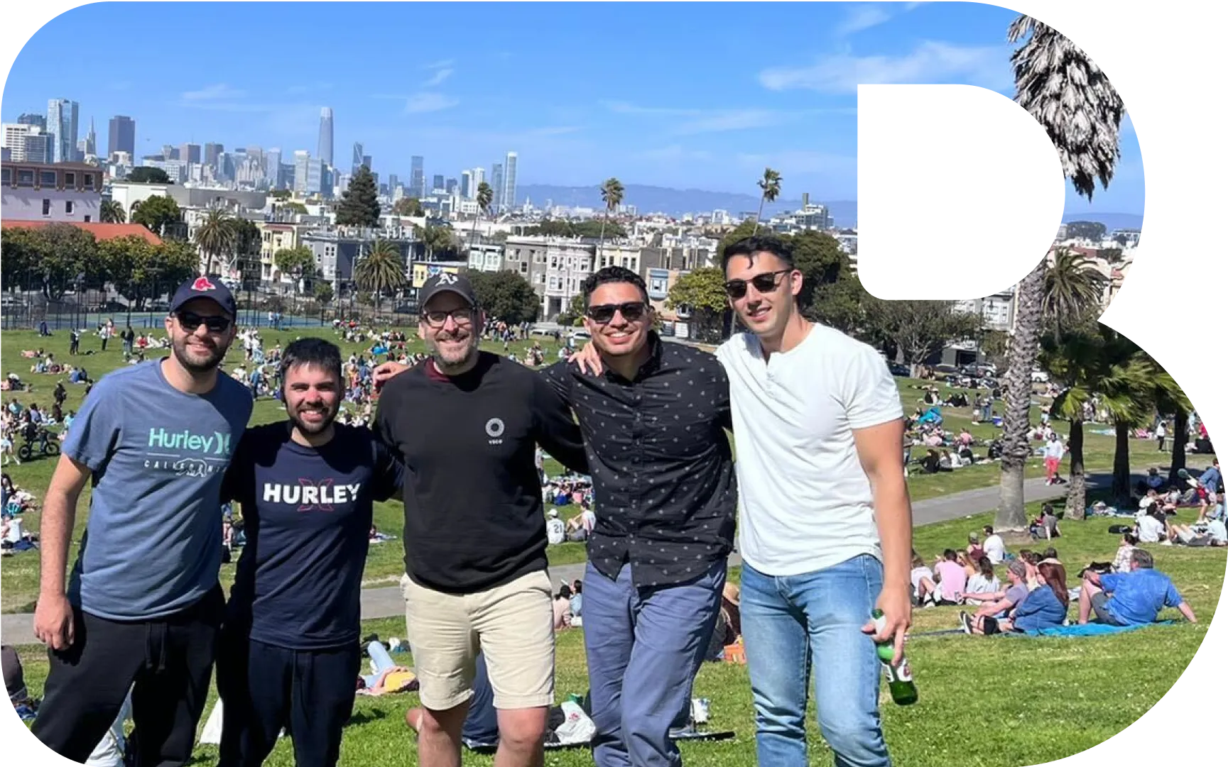 Builtfirst and GoGrow team members in group photo