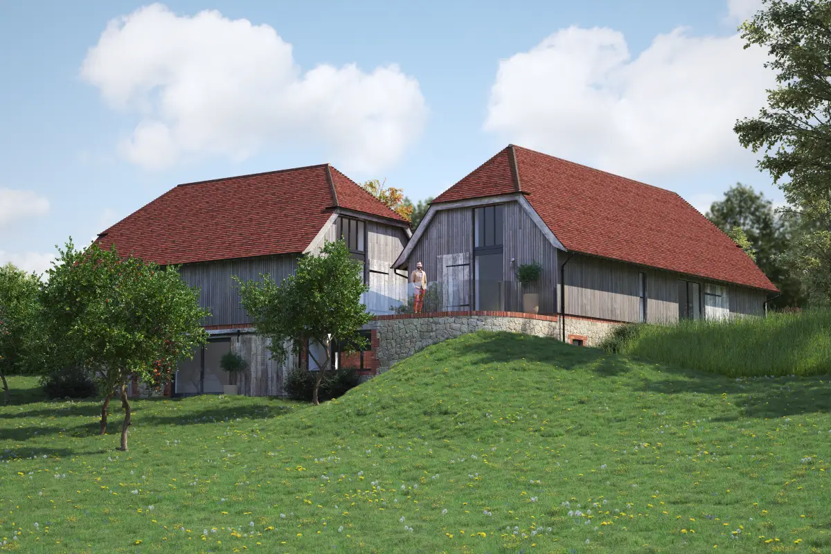 Planning Achieved For A New Countryside Development In Kent