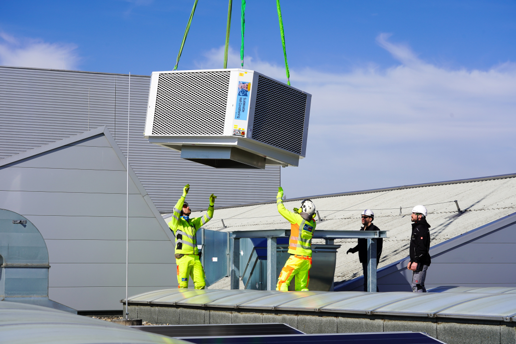 Sustainable Hall Conditioning bei ENGEL