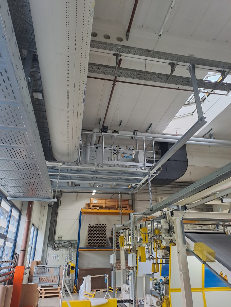 Sustainable Hall Conditioning bei Gummiwerk KRAIBURG GmbH & Co. KG