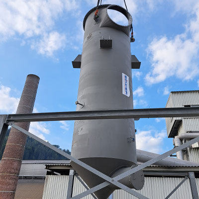 Industrieanlage mit Wärmerückgewinnungssystemen