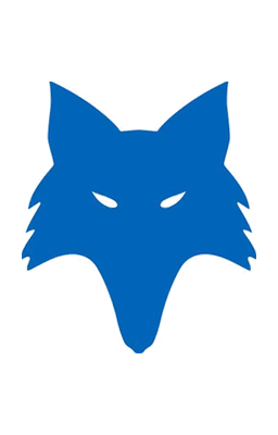 Stylized fox head customer logo