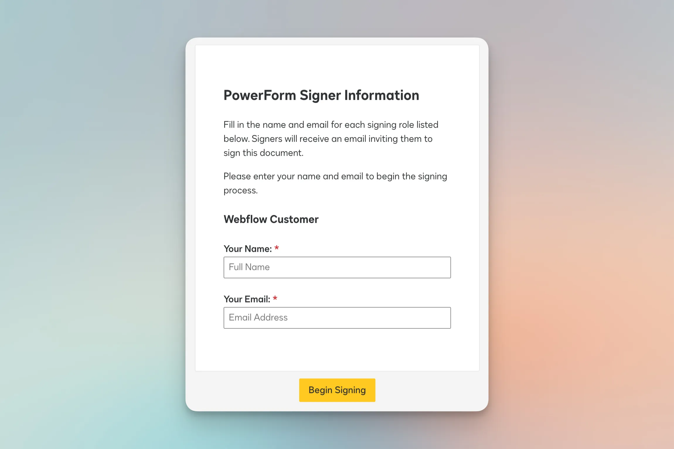 Datenverarbeitungsvereinbarung von Webflow