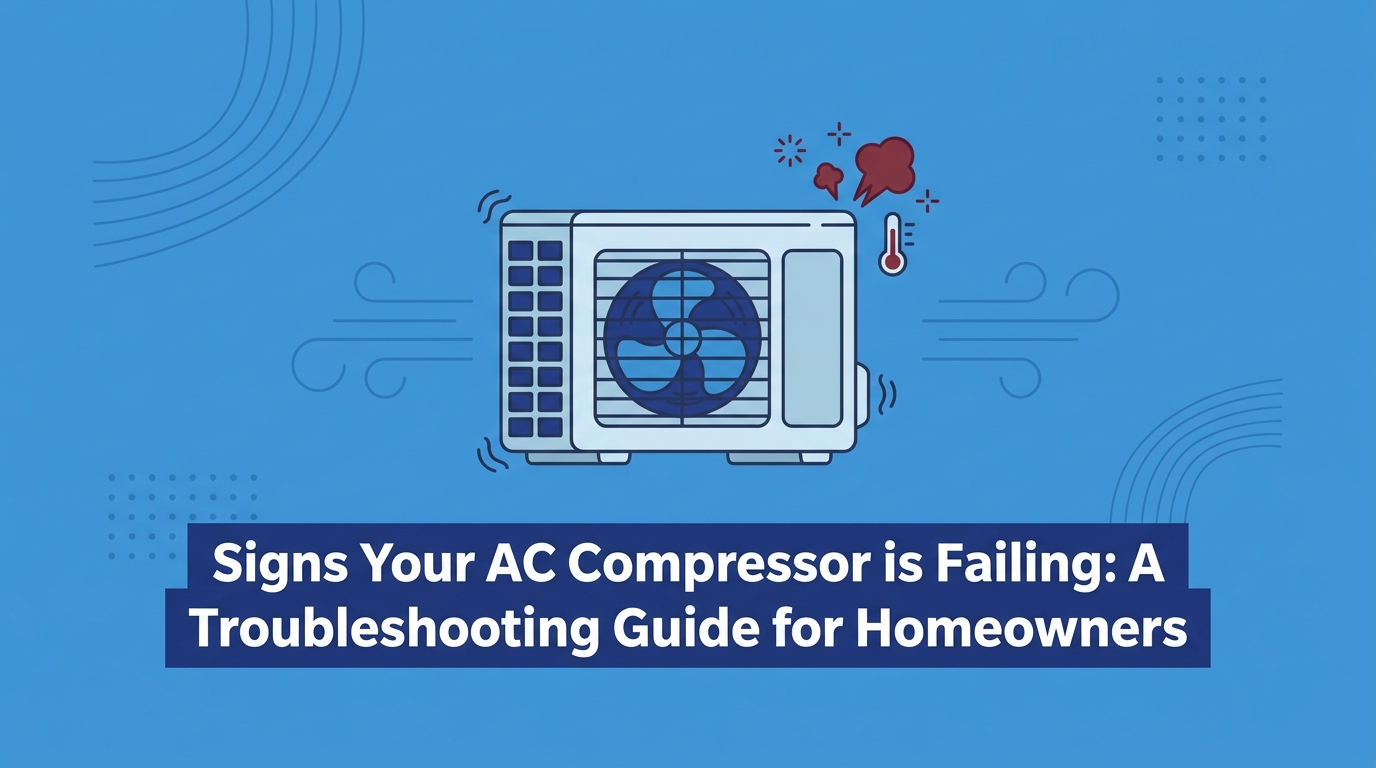 Signs Your AC Compressor is Failing: A Troubleshooting Guide for Homeowners