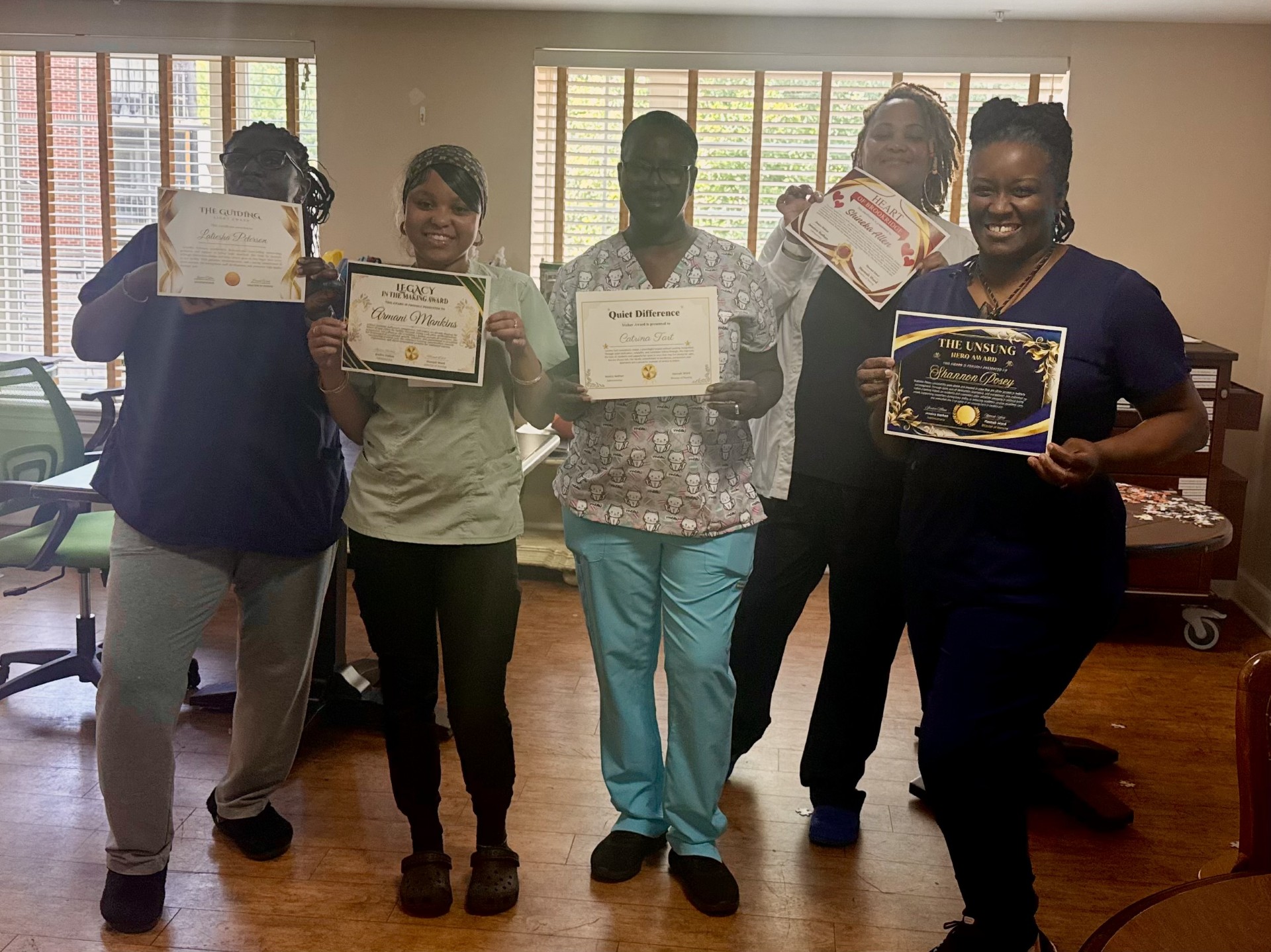 Brookridge Honors Outstanding CNAs