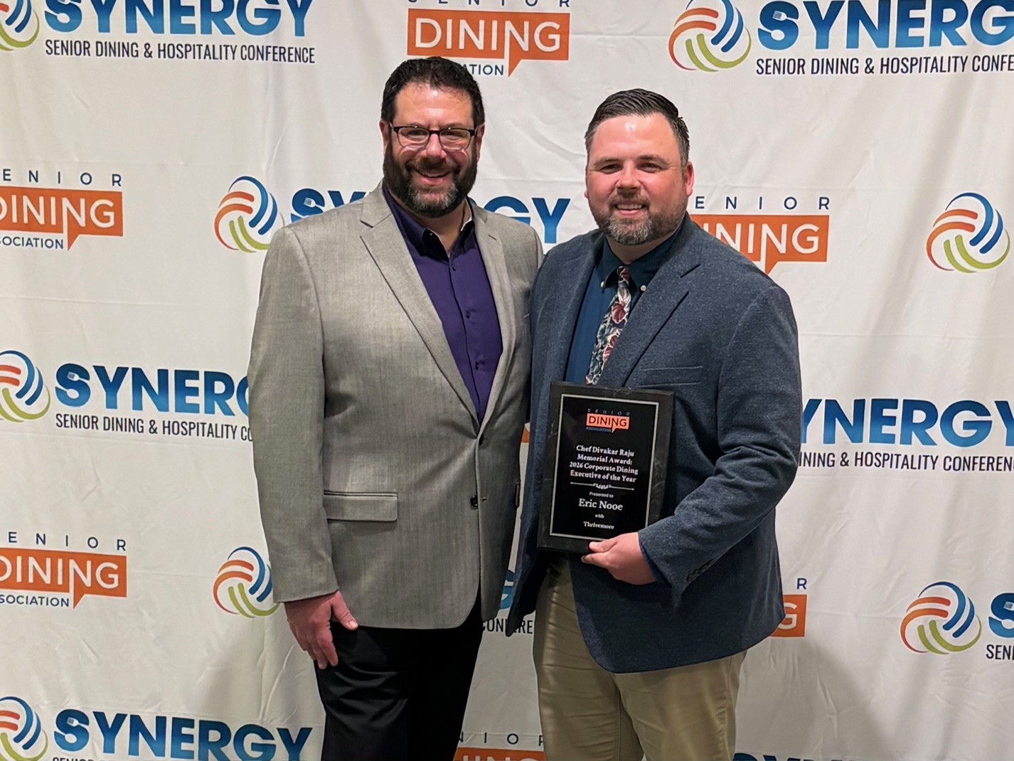Eric Nooe Receives National Dining Leadership Award