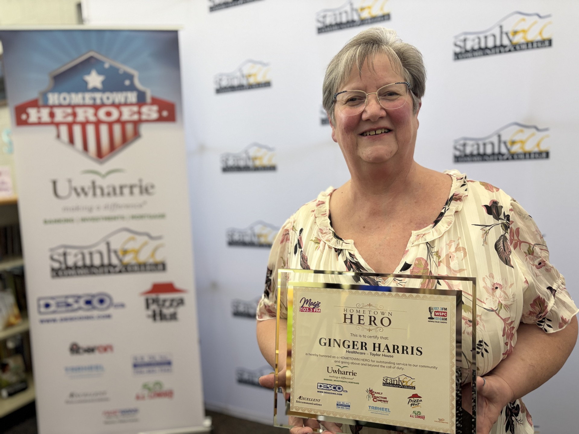 Ginger Harris: a Hometown Hero
