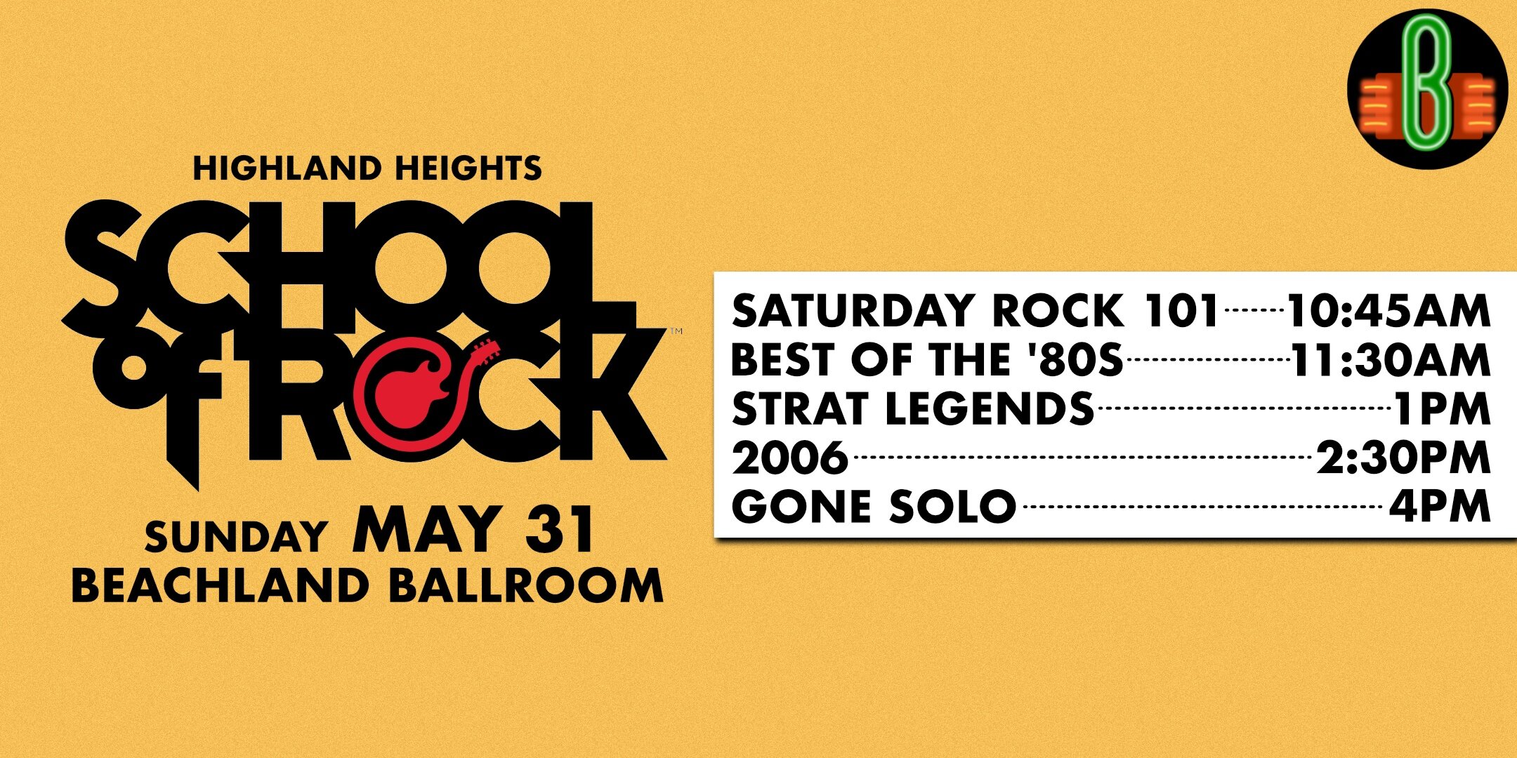 Show event promotional image