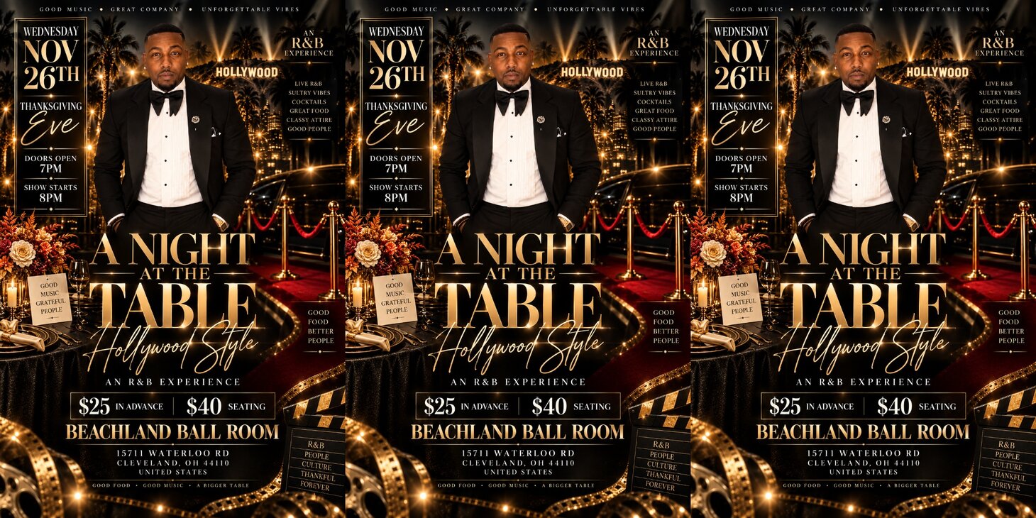 A Night At the Table "Hollywood Style"