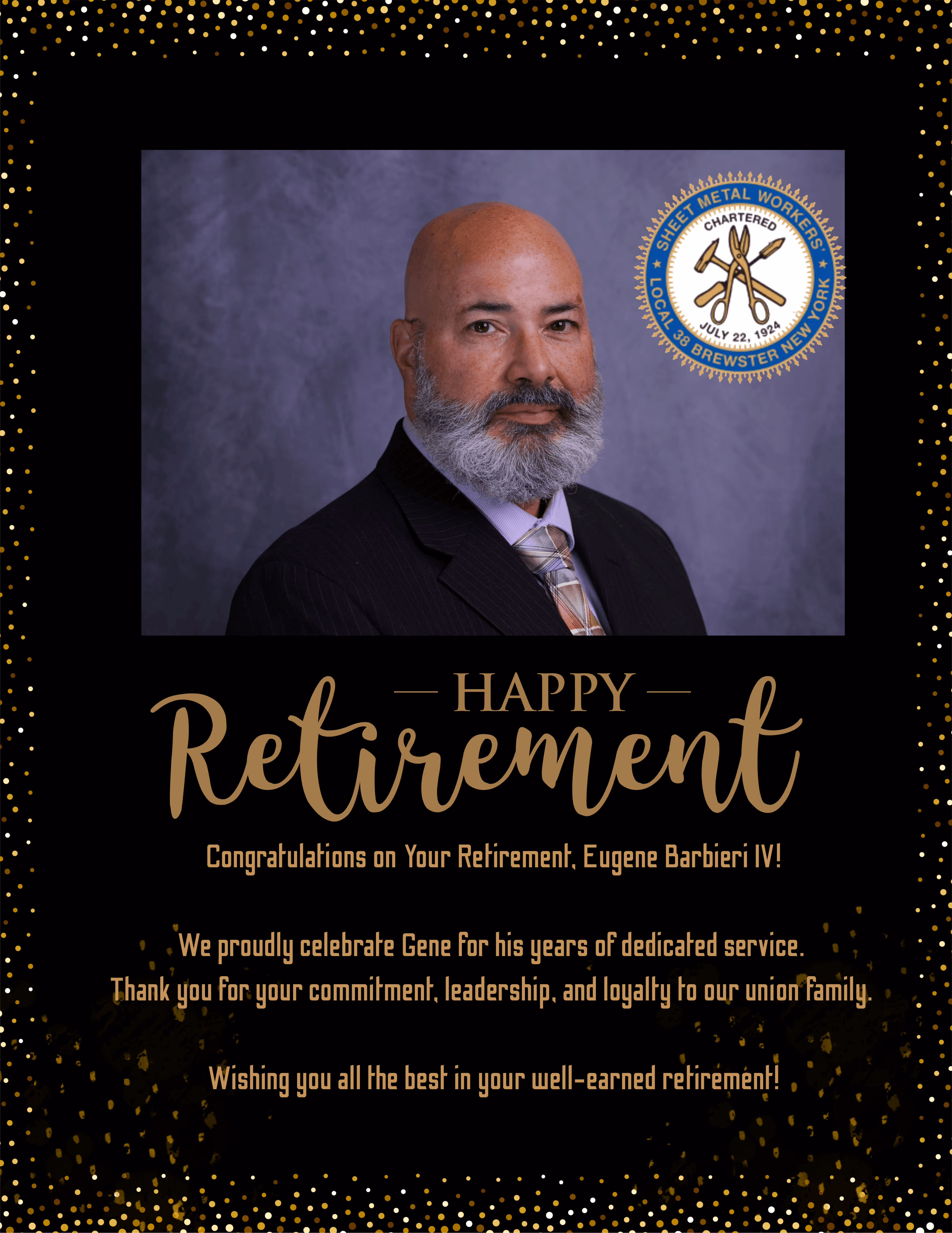 Portrait of Eugene Barbieri IV