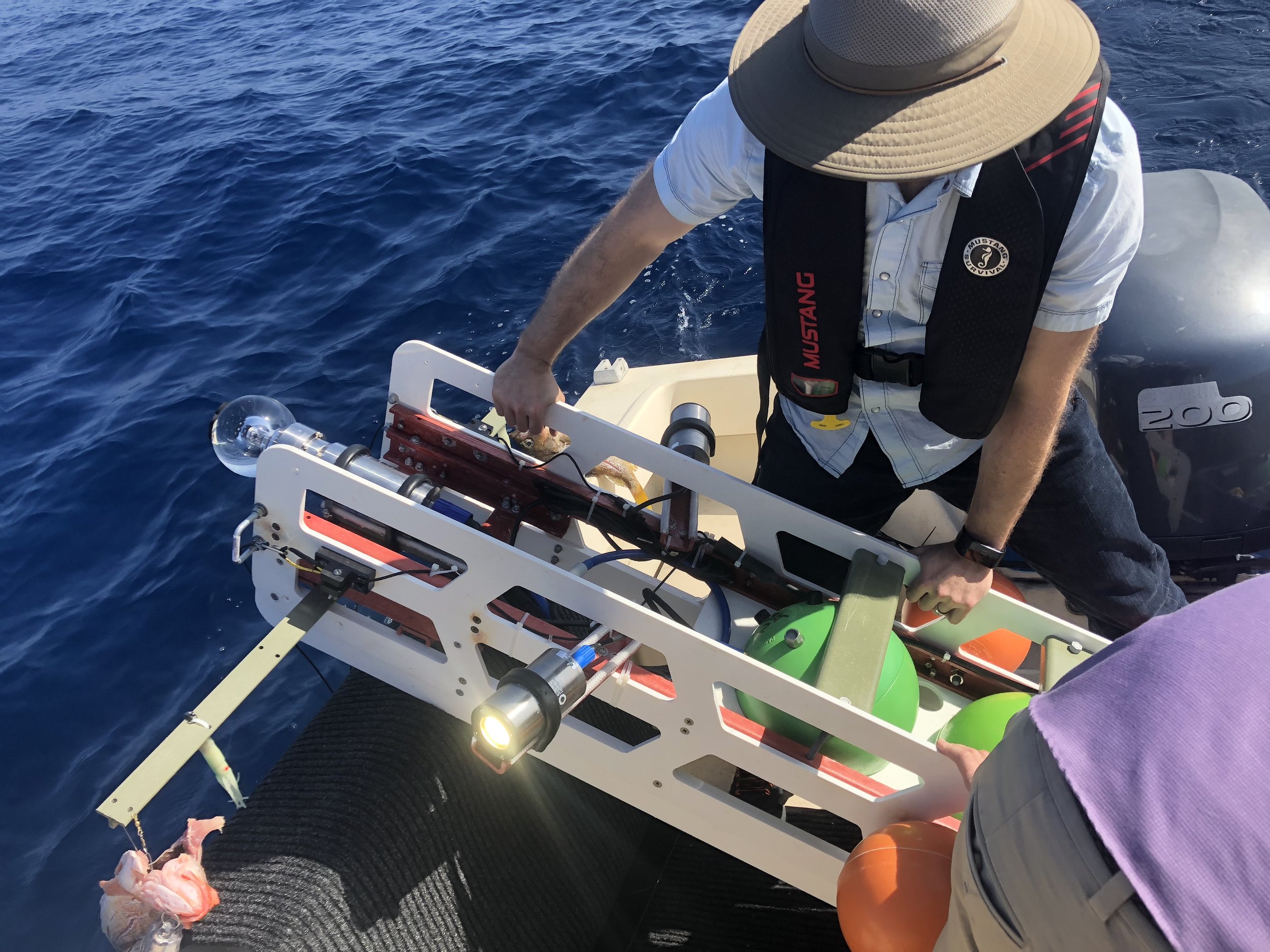 The ACKBAR is deployed off the coast of San Diego.