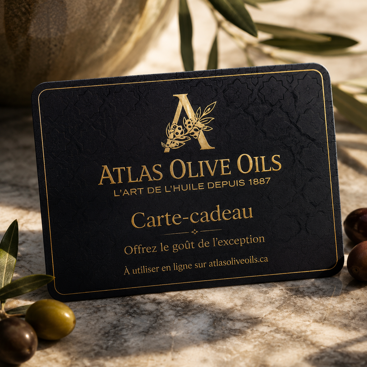 Carte-Cadeau Atlas Olive Oils