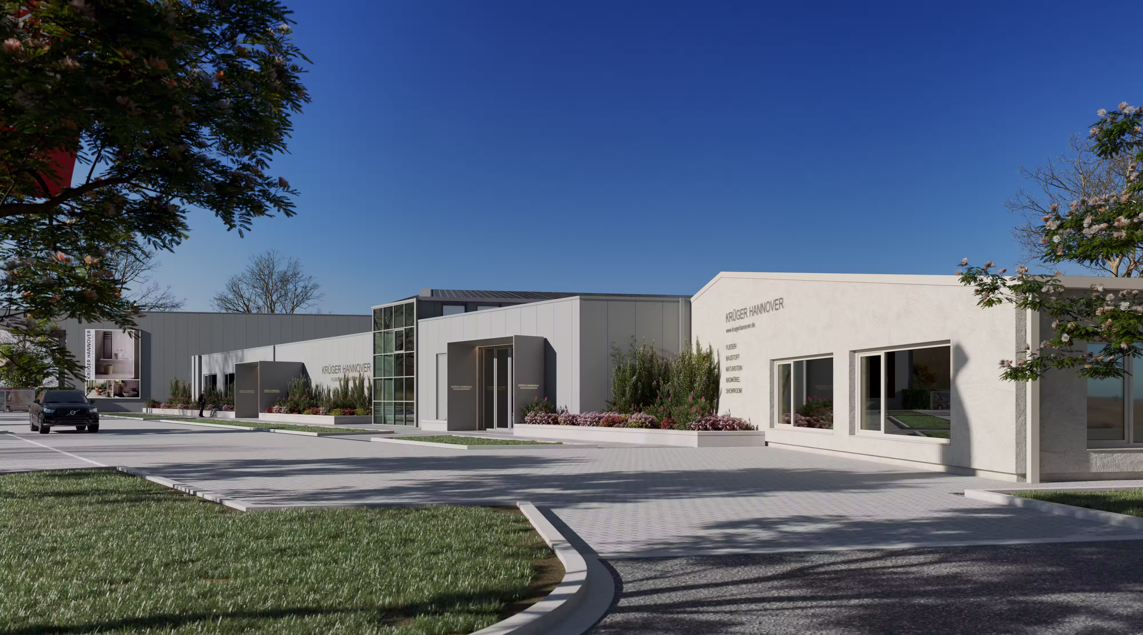 Umbau und Sanierung eines Fliesengroßhandels – Empelde