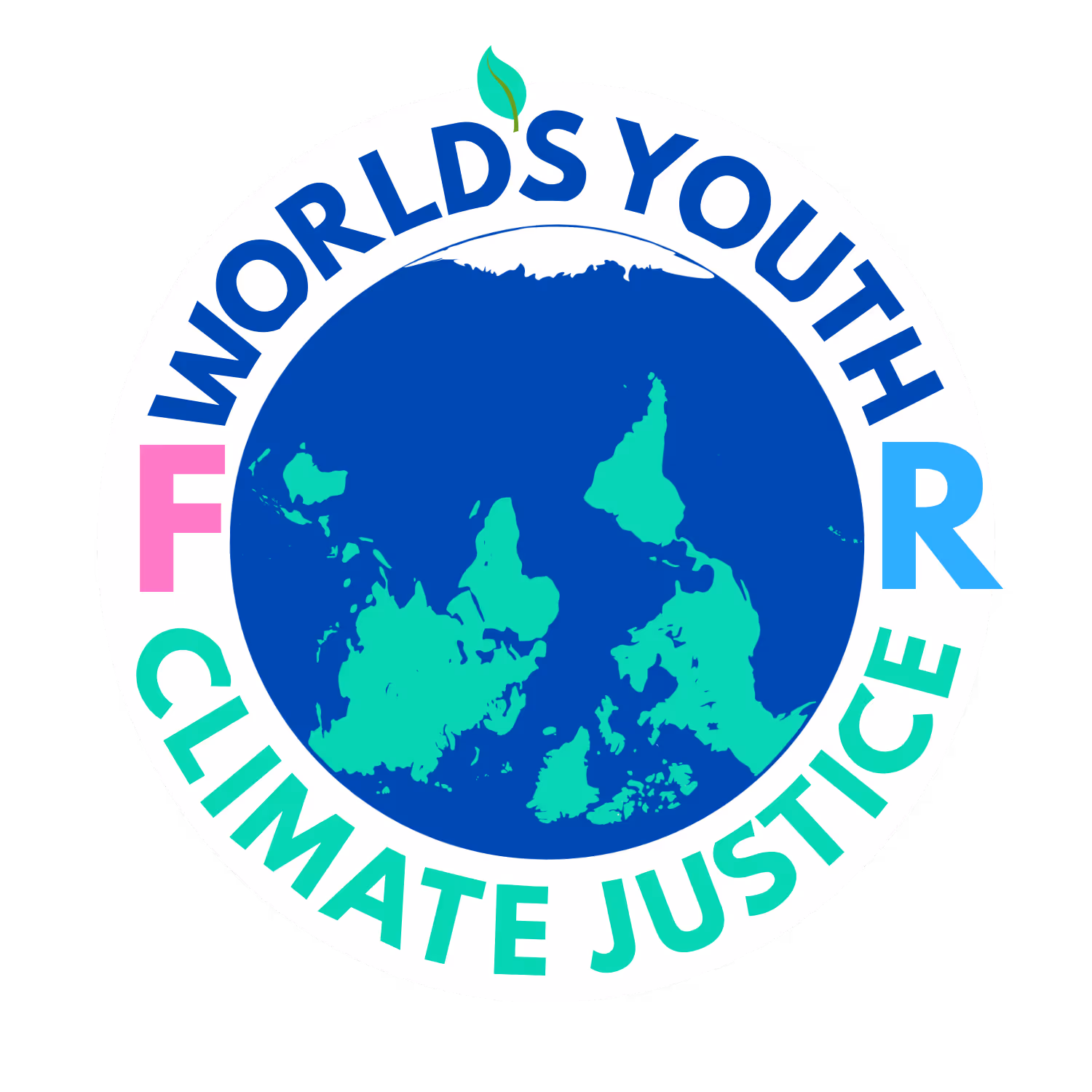 The logo of World's Youth for Climate Justice