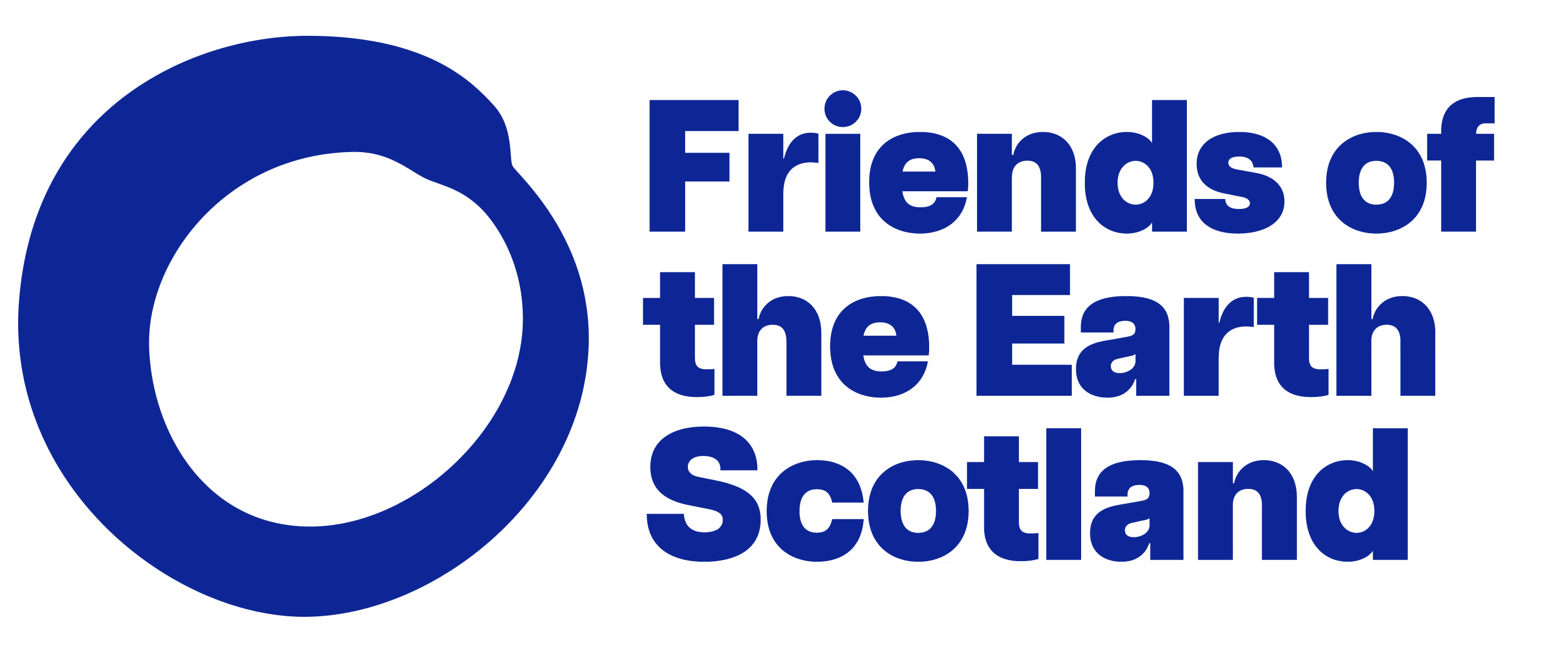 The logo of Friends of the Earth Scotland.