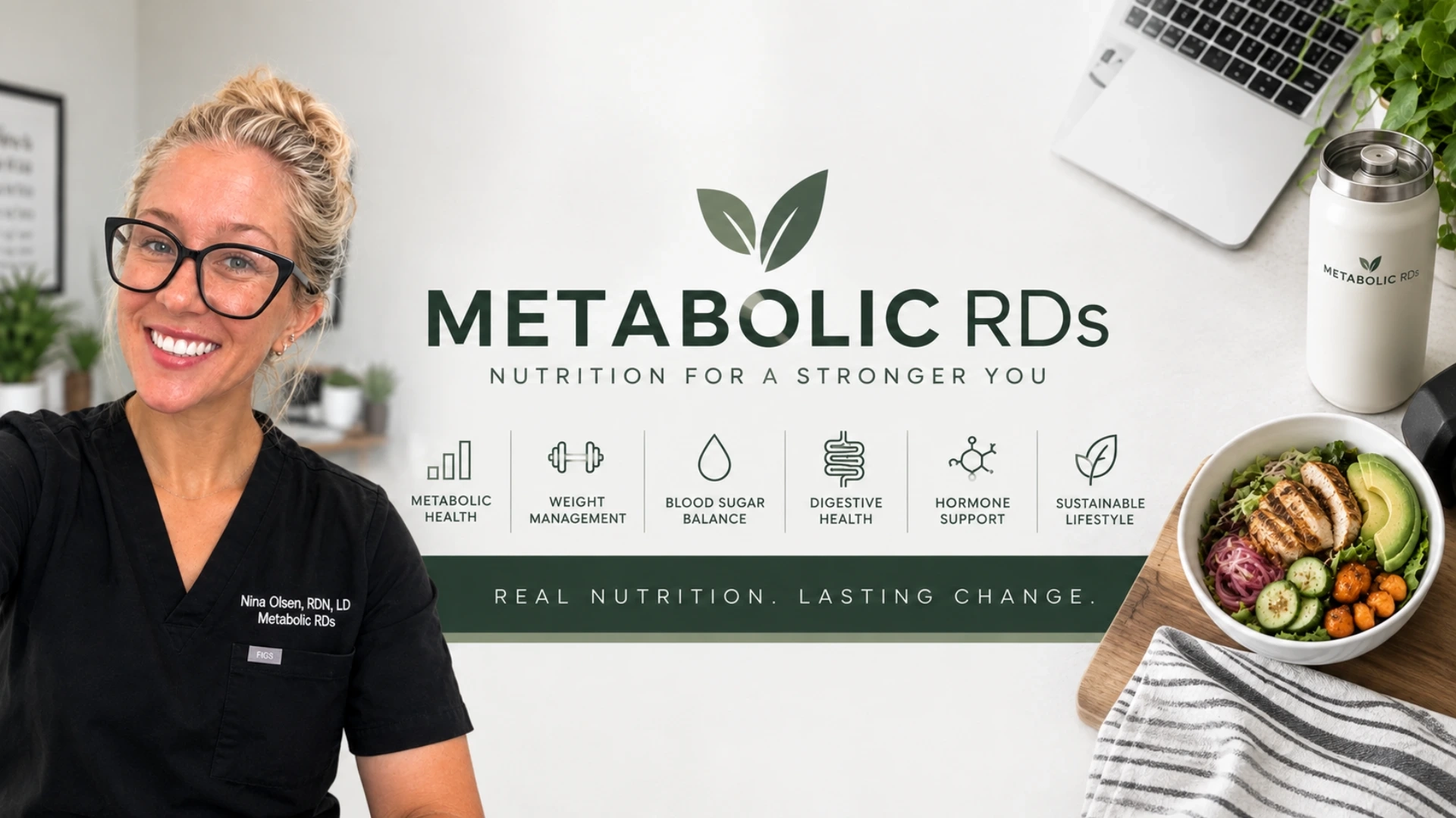 Metabolic RDs — Nutrition for a Stronger You, with founder Nina Olsen, RDN, LD