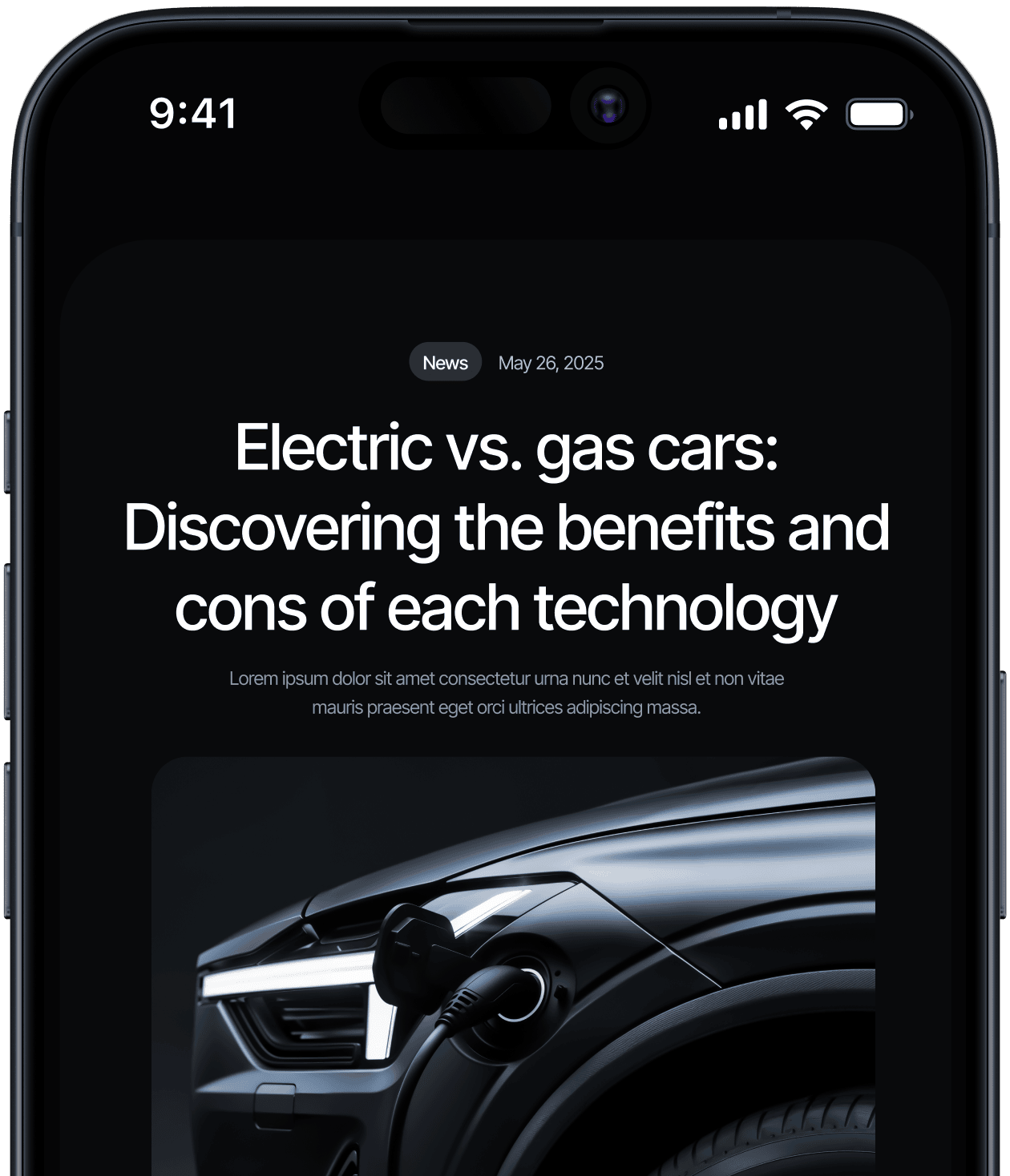 Iphone Newsletter Blog Post - Motorflow - Webflow Template | BRIX Templates
