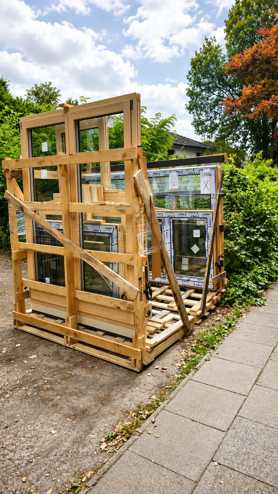 Fenster auf Maß bestellt für den fachgerechten Einbau in Hamburg