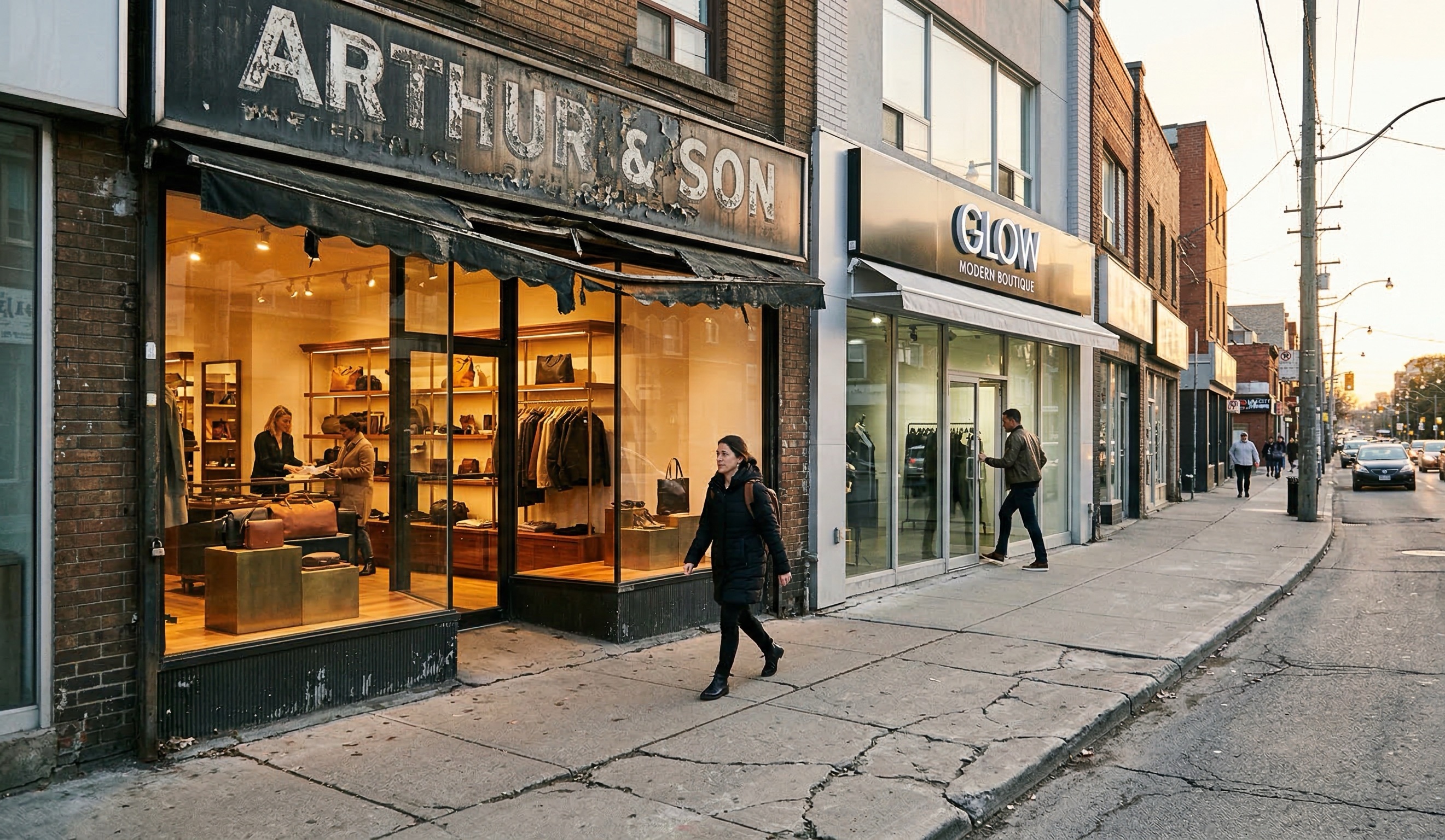 The Real Cost of Looking Average Online