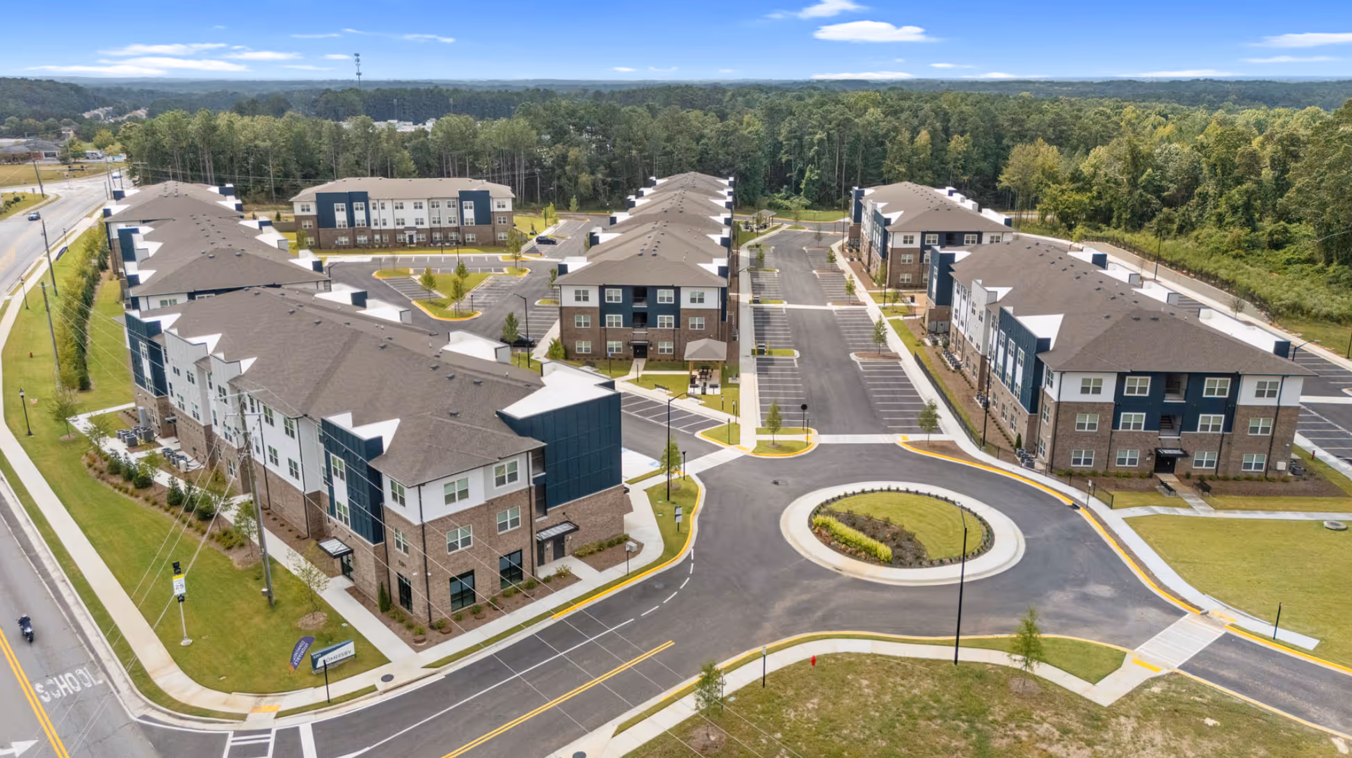 Exterior of community