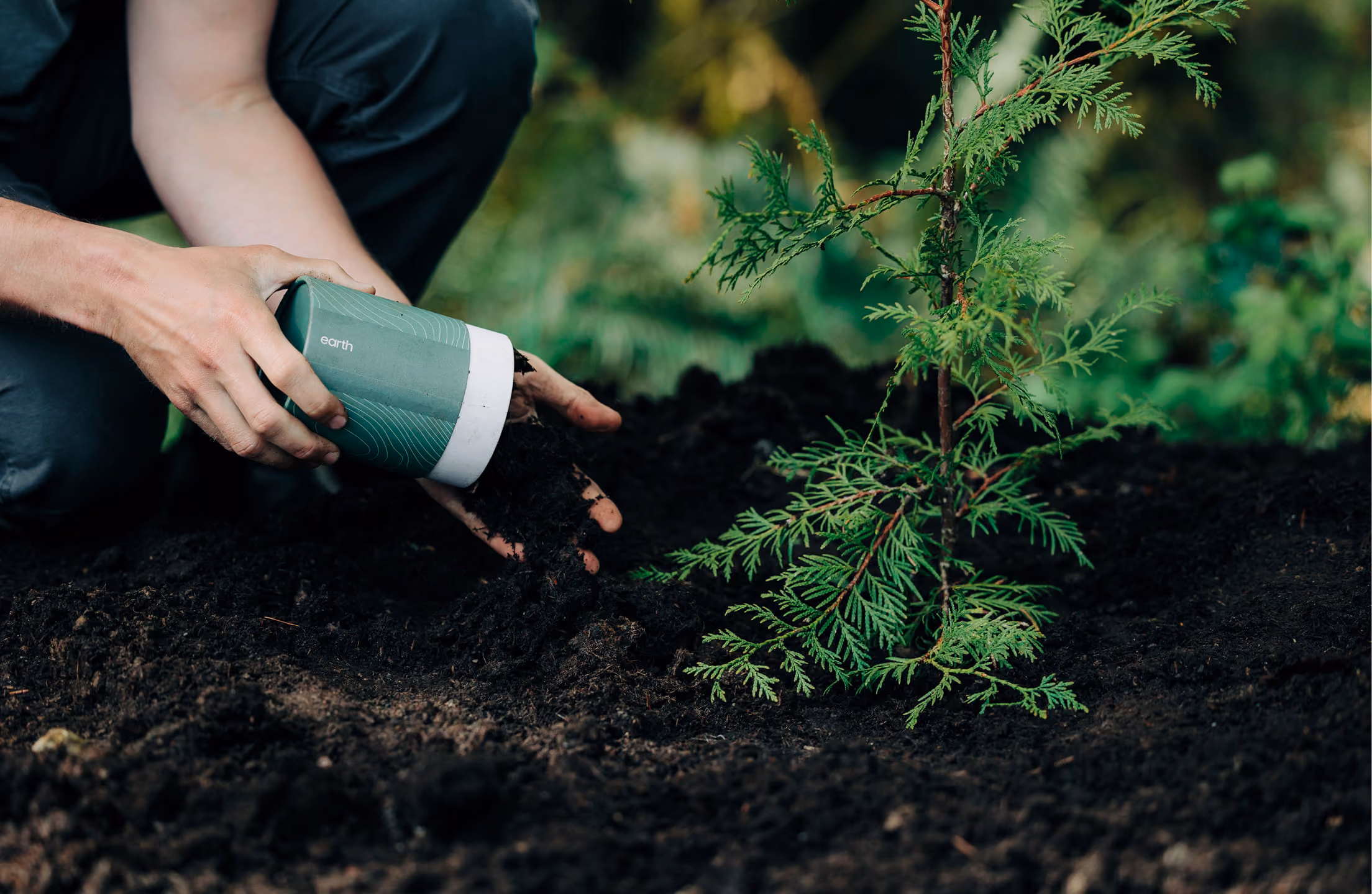 Cover of Earth Funeral's report on the science behind soil transformation