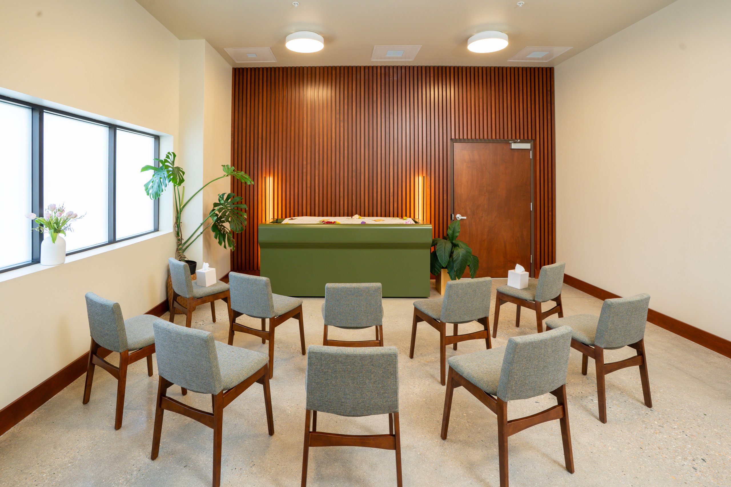 A dedicated space for private family moments