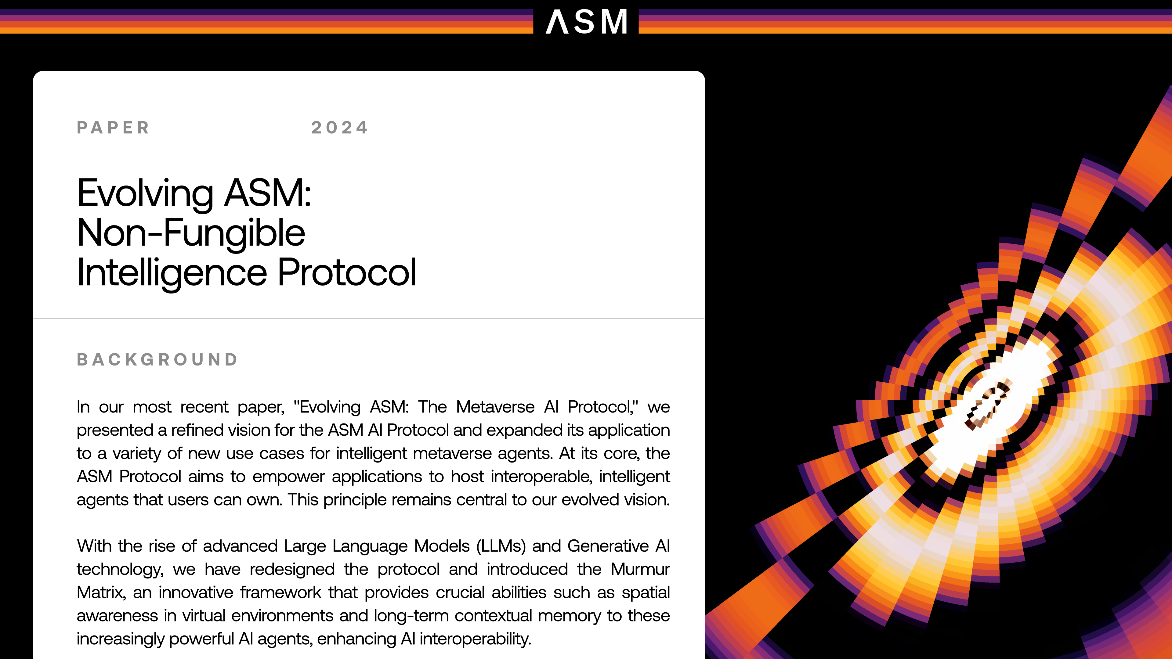 Evolving ASM: Non-Fungible Intelligence | Futureverse