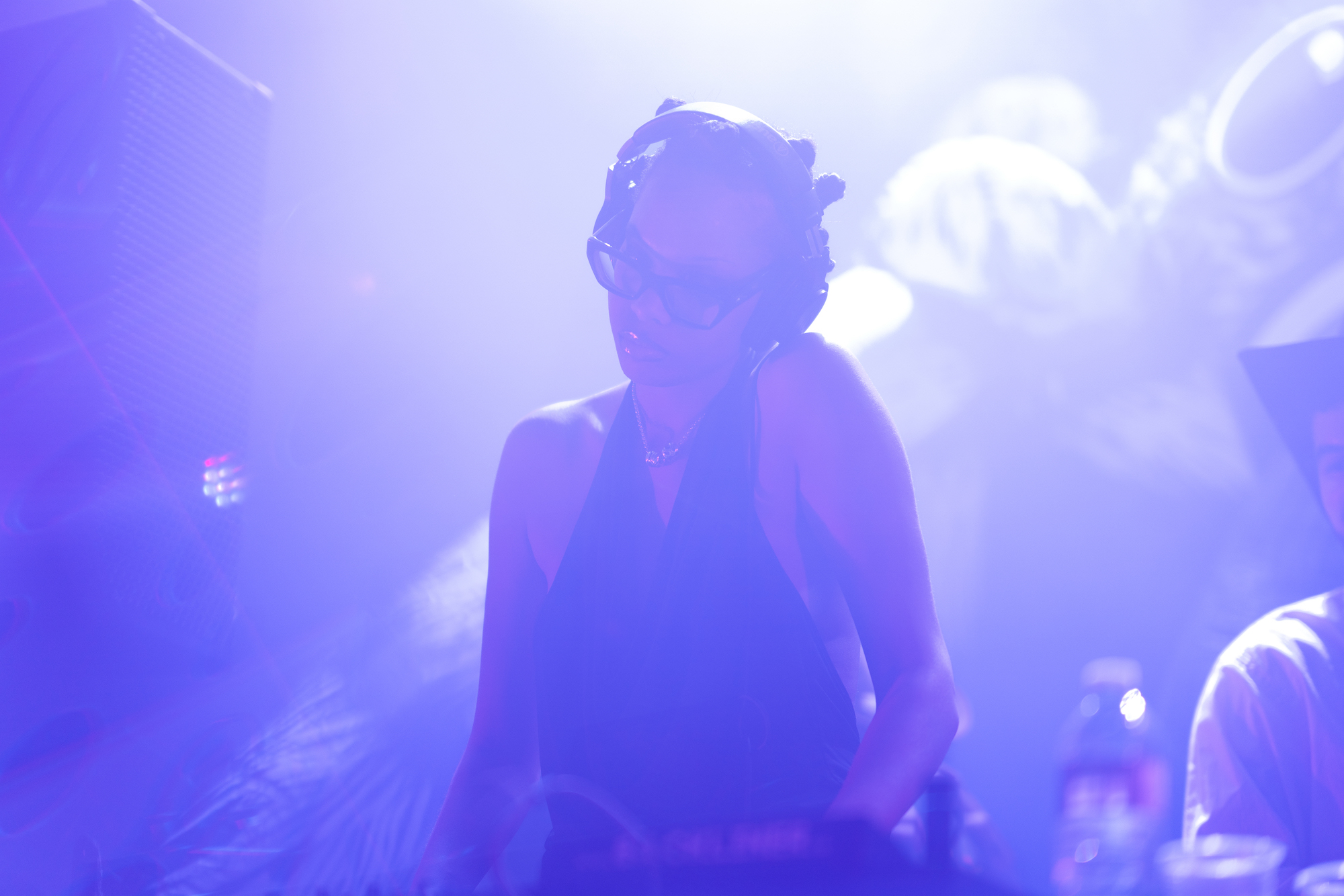 Dom Supremacy performs for PEP RALLY's Circus: Halloween event