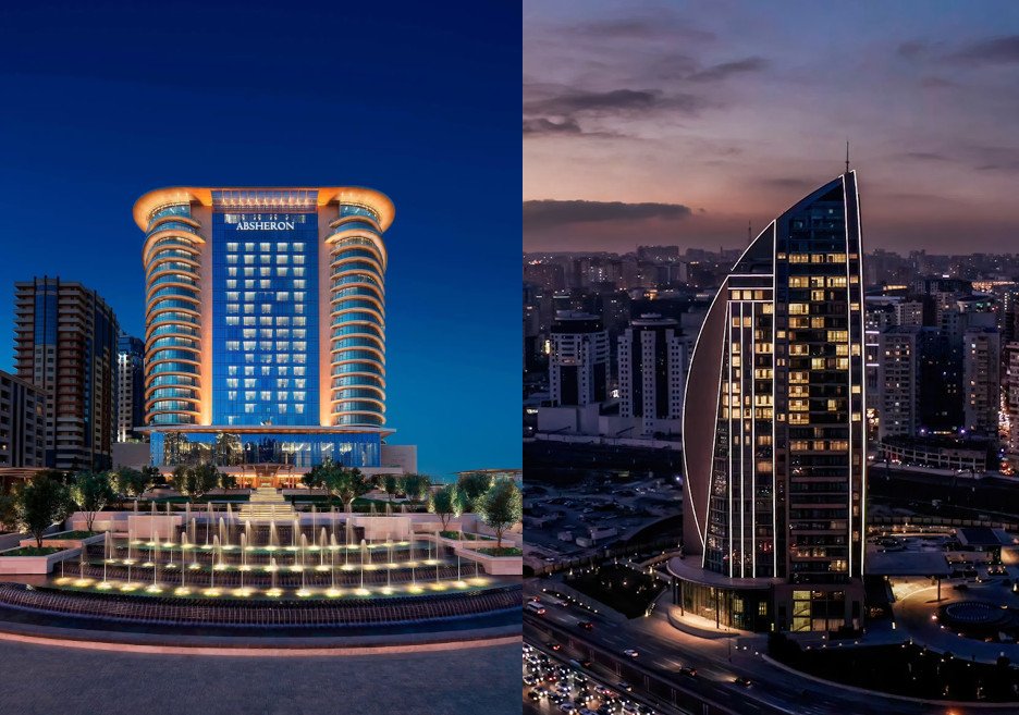 Photos: JW Marriott Absheron Baku: Travoh The Ritz-Carlton Baku: Marriott
