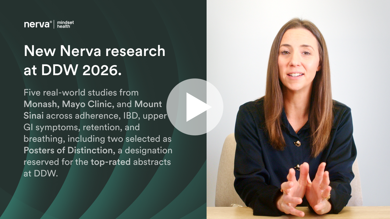 New Nerva research at DDW 2026