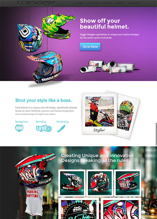 Tagger Designs (Designed in Webflow)