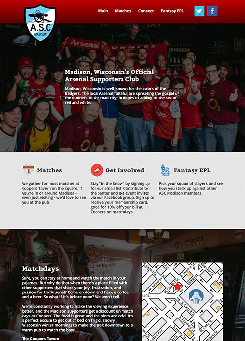 ASC Madison (Designed in Webflow)