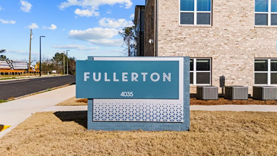 exterior fullerton sign