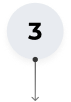 Circular label with the number three inside and a line pointing downward.