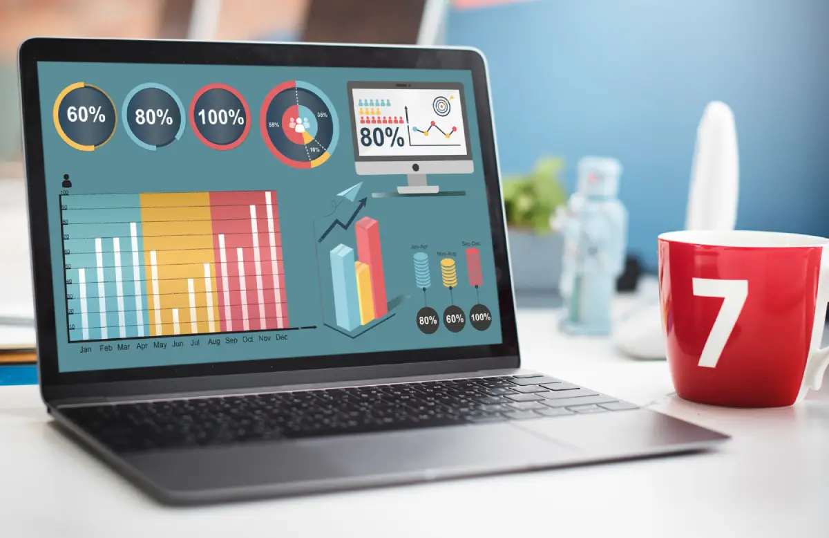 Dashboard view of AI outreach performance metrics and engagement rates