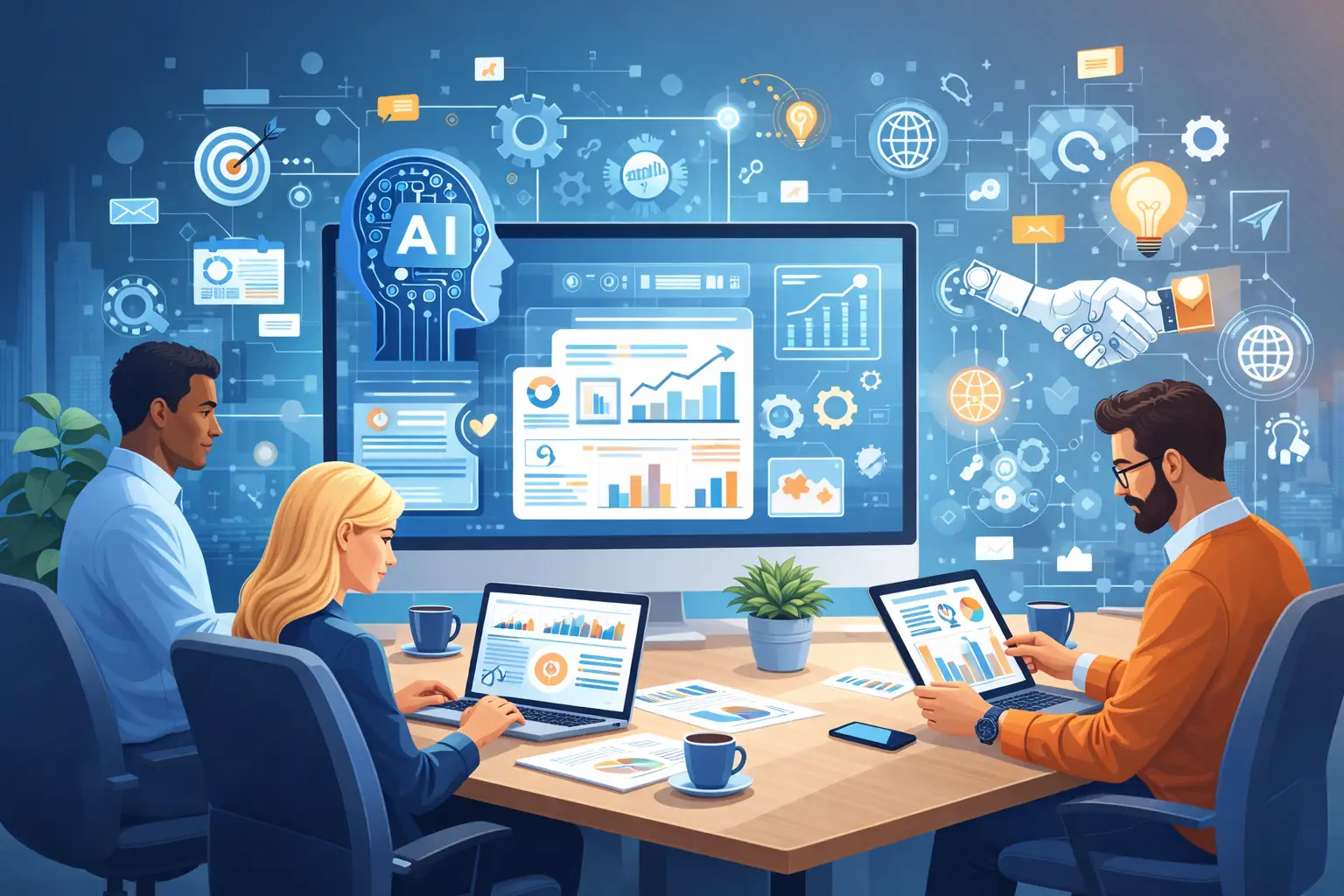 digital marketing jobs using AI automation platforms