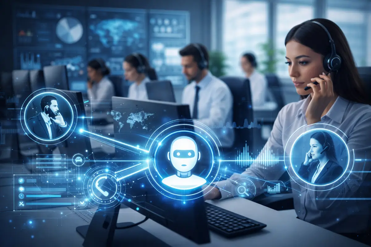 call center automation system handling inbound calls