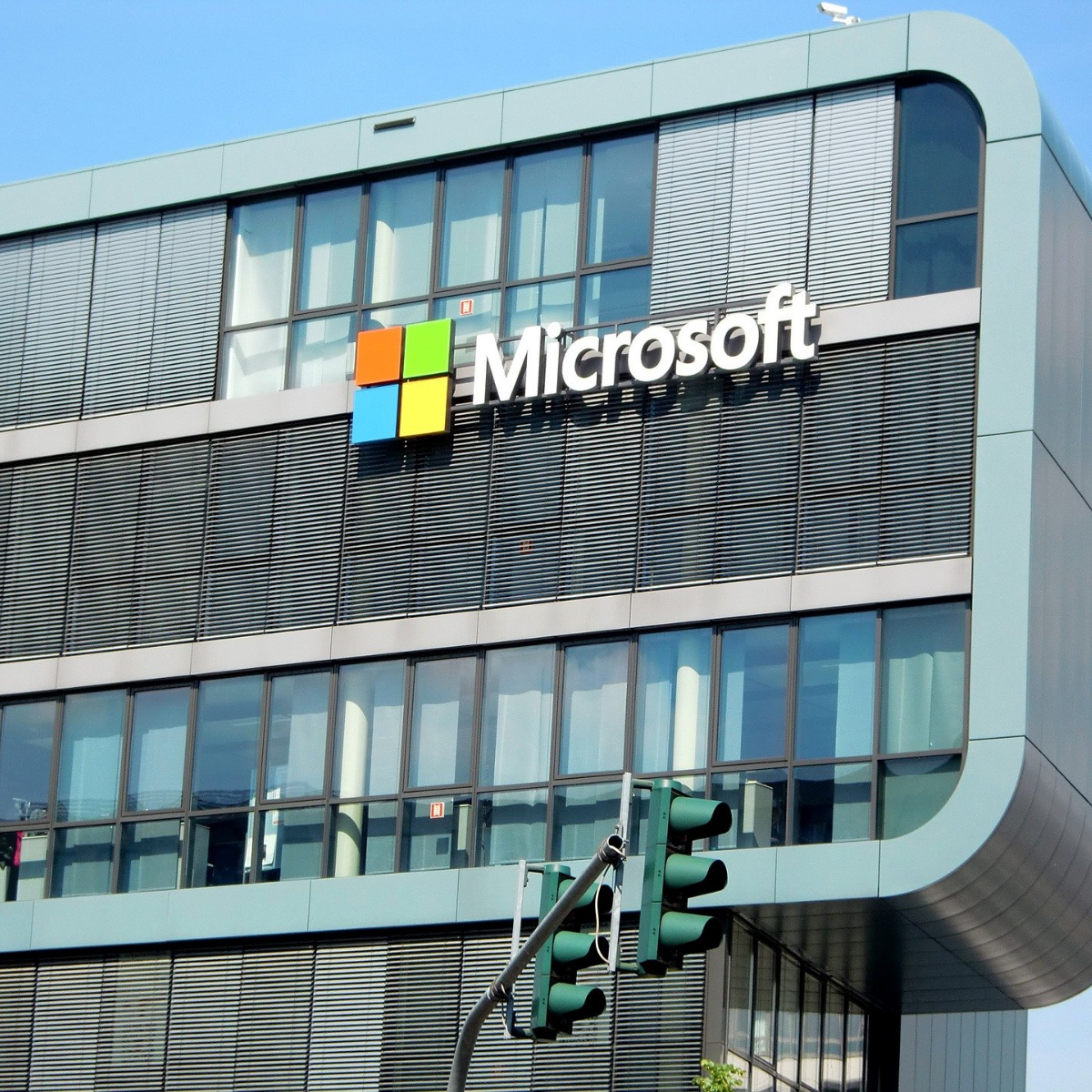 Microsoft office building representing the global ecosystem supporting SQL Server technologies.