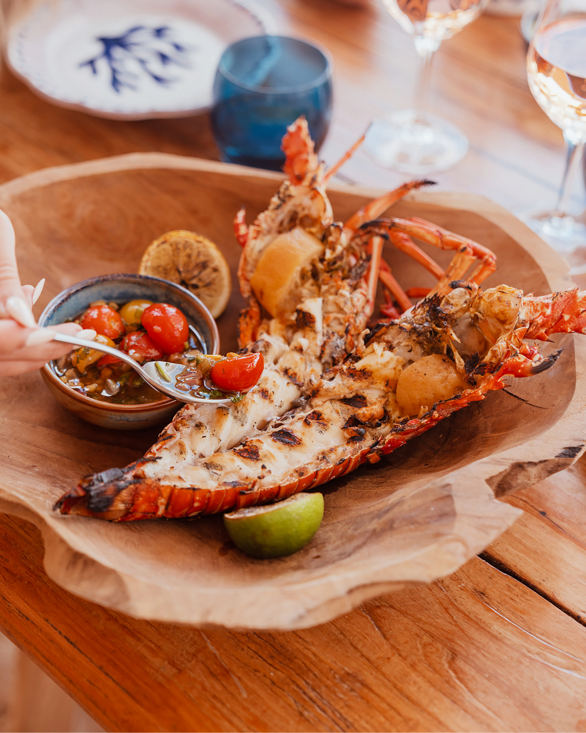 Gyp Sea Beach Club restaurant, beachfront dining in Saint-Jean