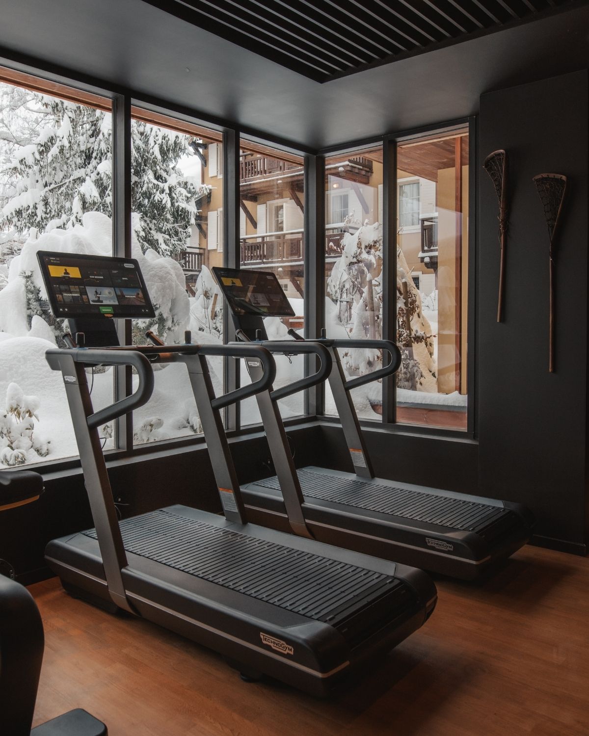 Salle de sport et coaching du Lodge Park à Megève