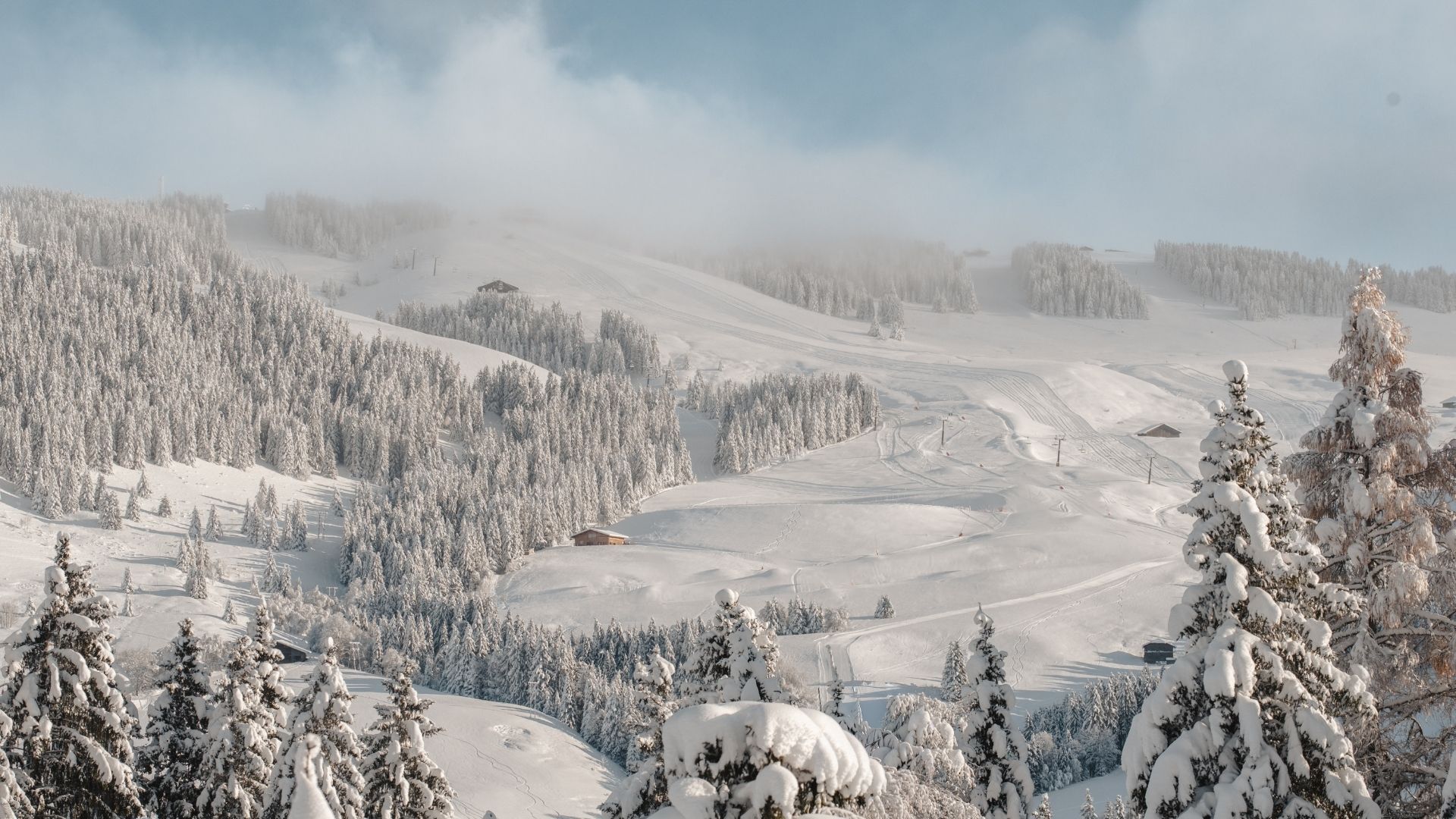 Le bar du Lodge Park à Megève