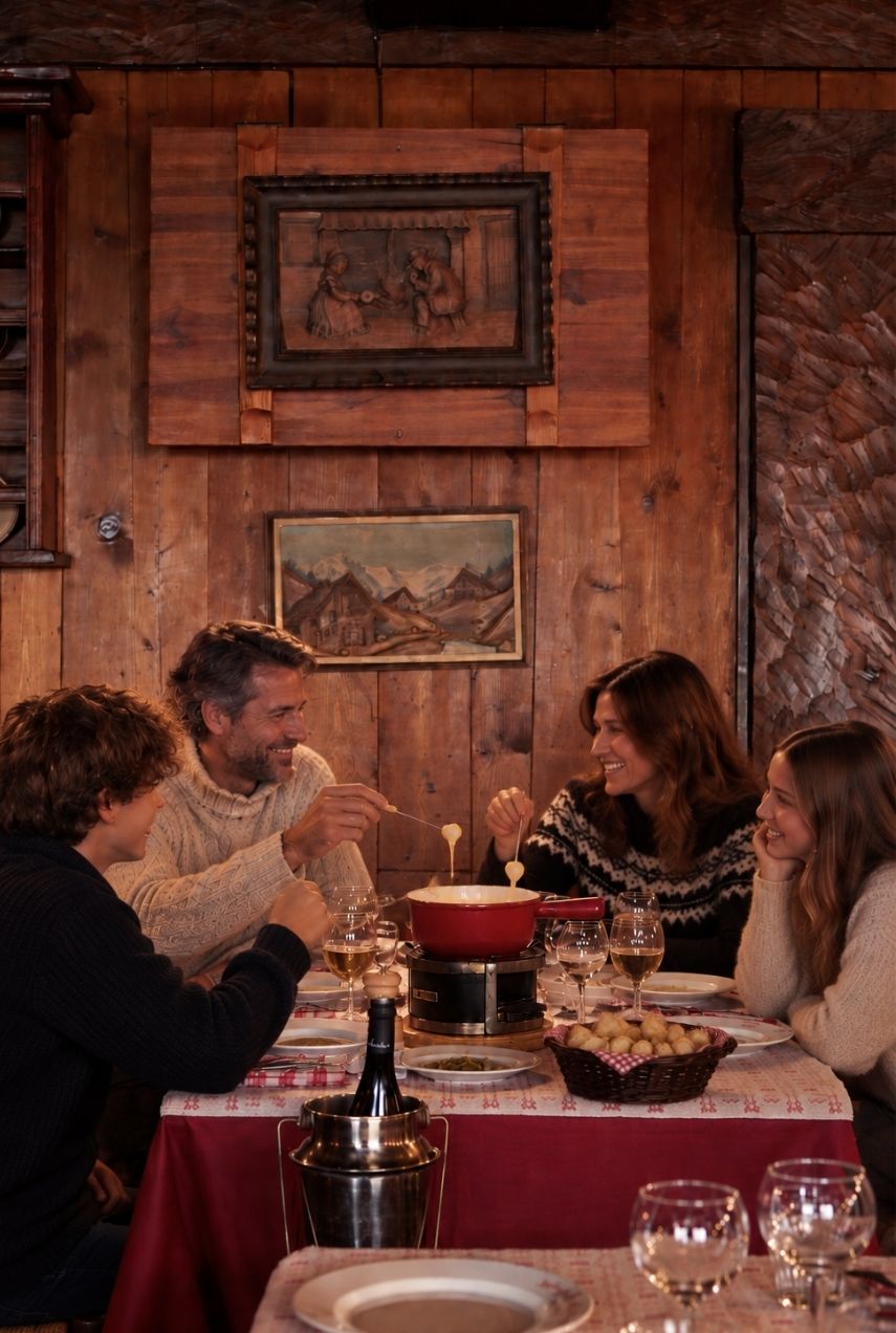 Restaurants du village de Megève