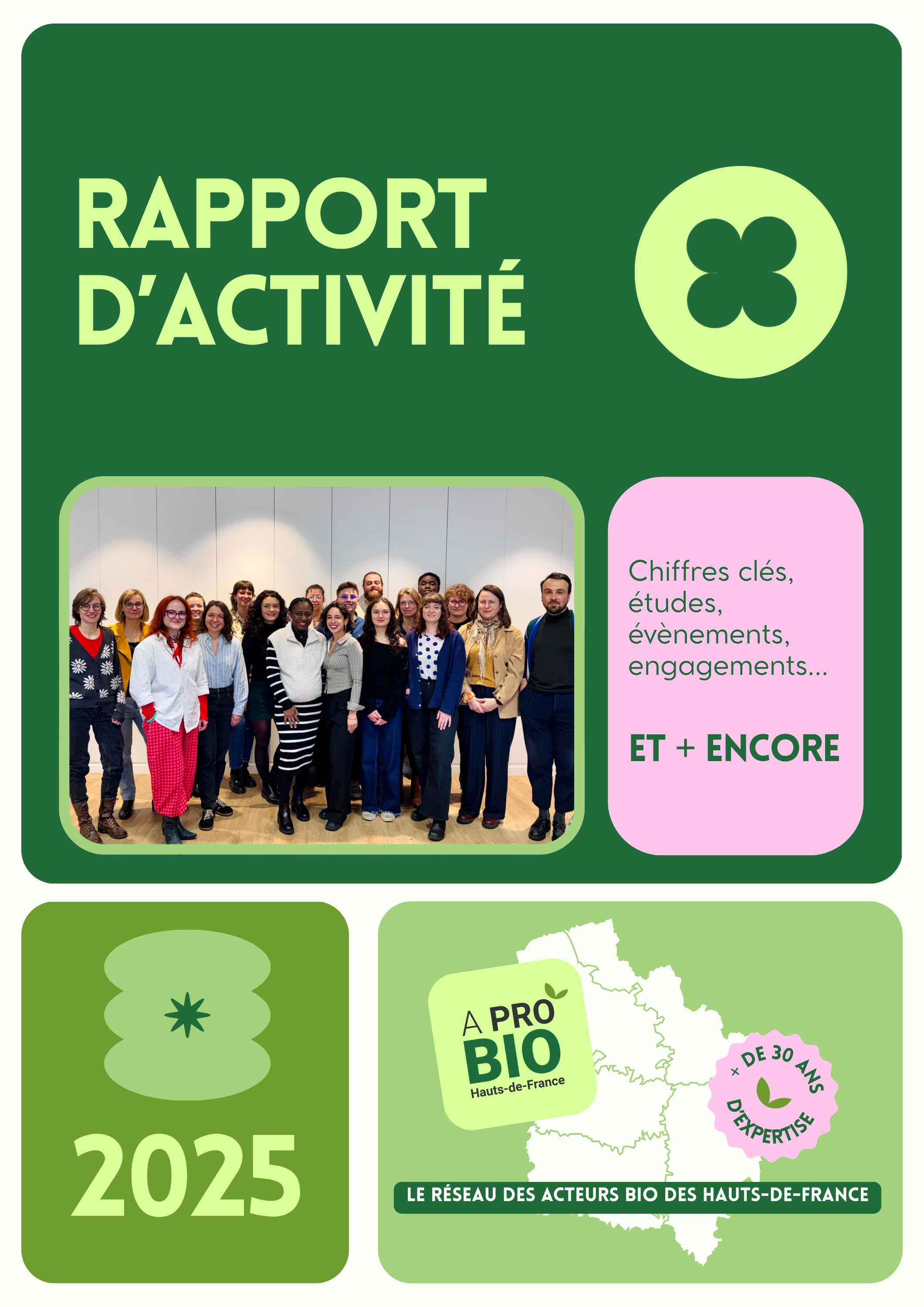 Rapport d'activité 2025 A PRO BIO