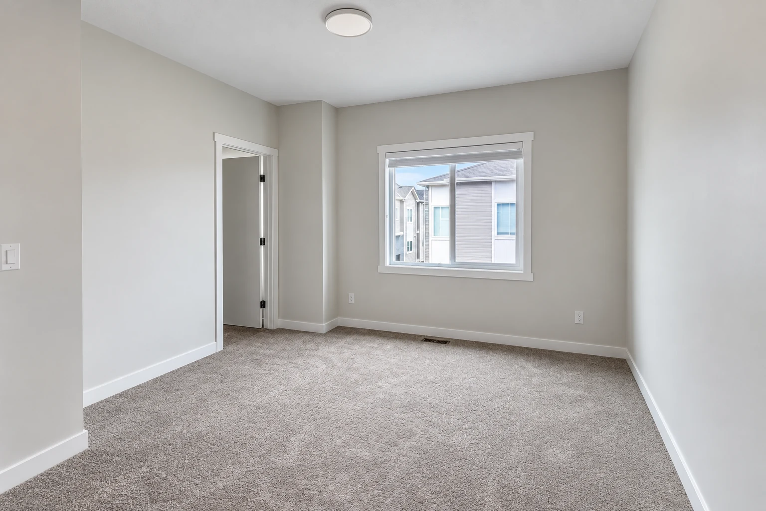 Bedroom — representative 4-bedroom unit at Peace Valley