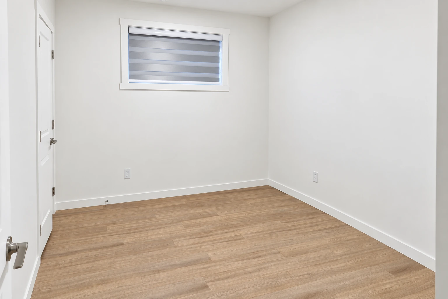 Basement suite bedroom at 10744 & 10746 155 Street NW